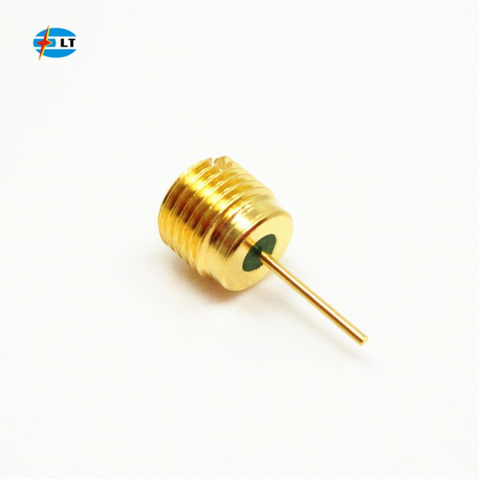 Bulkhead Microminiature Push On Coaxial Connectors SMP Male