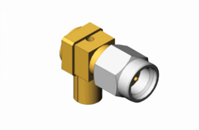 Stainless Steel K2.92 Series Male Right Angle RF Coaxial Connector Plug