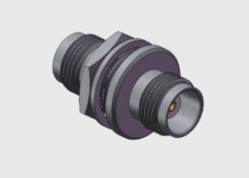 50 Ohm TNC Jack to TNC Jack, TNC Female to Female Bulkhead Screw Mouting Adapter optimal working frequency range DC-11GHz