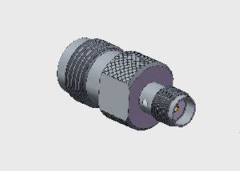 Harsh Environment 50 Ohm TNC Female / Jack To SMA Female / Jack RF Coaxial Adapter With PTFE Insulation Resistance Of 5000Ohm