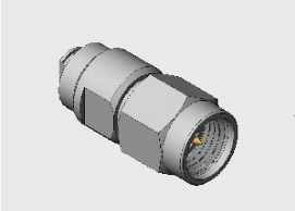 Stainless Steel 3.5 mmw/Millimeter Wave Connector Male Plug for Cable CNX3506, MF108A frequency reach up to 33GHz - alternative to higher frequency 26GHz SMA Connector