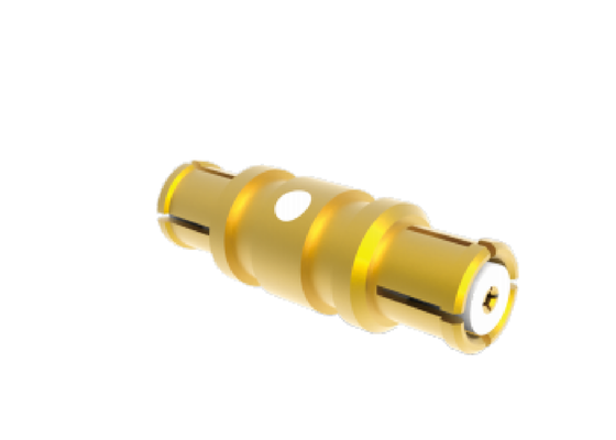 50Ω 18GHz SMP Jack to Jack Adapter Aerospace RF Connectors with Low Insertion Loss