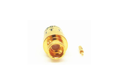 Gold Plated Male SMP RF Connector Micro Coaxial Cable Connector Flex 405