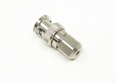 BNC Female Bulkhead Electronic RF Connector , BNC Compression Connector Low Cost