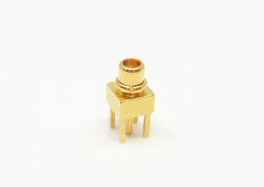 Staight PCB Circuit Board MMCX Small Coaxial Cable Connectors 50Ω Impedance