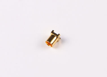 Impedance 50Ω Cable Crimp Connectors , Mini RF Connector For Mobile Antenna