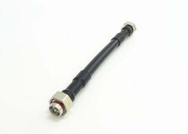 4.3-10 Male RF Coaxial Connector Straight Clamping Connectors 50Ω Impedance