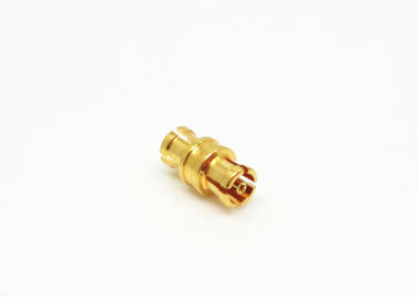 SMPM Coaxial Cable Connectors SSMP Straight Female To Female ROHS Certification