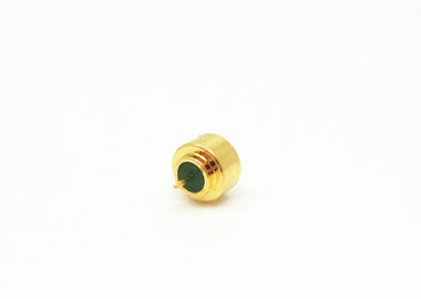 Gold Plated SMPM RF Connector Male Straight Blind Small Size High Precision