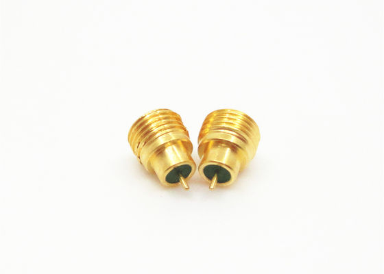 Male Smpm Coaxial Connector Gold Plated  Good Wear Resistance