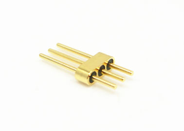 High Reliability Glass To Metal Seal Connectors Multi Pin Header Gold Plated