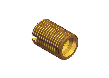 Gold Plated Hermetically Sealed Connector SMP Adapter Smooth Bore Brass Material