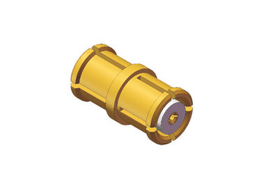 Brass RF Connector Adapter Straight SMP Female to SMP Female with Length 6.45mm