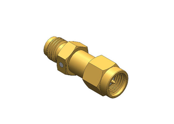 CE ROHS IEC60169-15 SMA Male Jack Plug Adapter