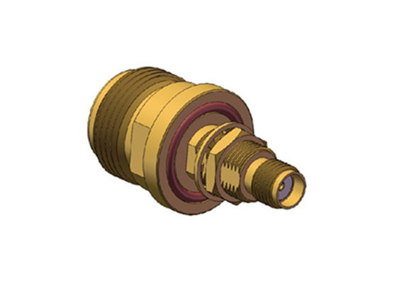 PTFE Hermetically N Type Female to SMA Female Adapter