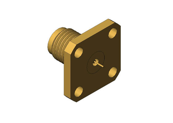 MMW Millimeter Wave SMK 4 Holes 2.92mm RF Connector