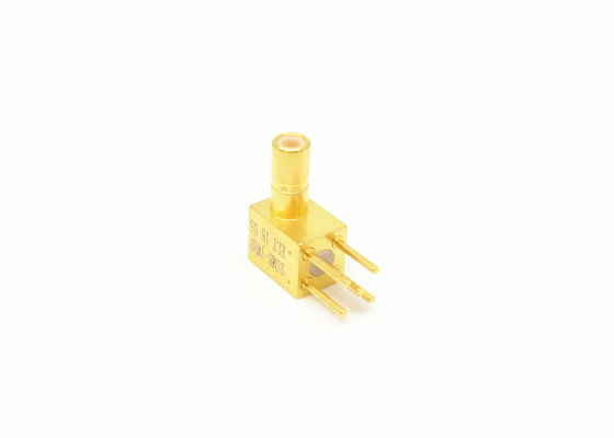 Male Plug Right Angle Mini SMB RF Coaxial Connector