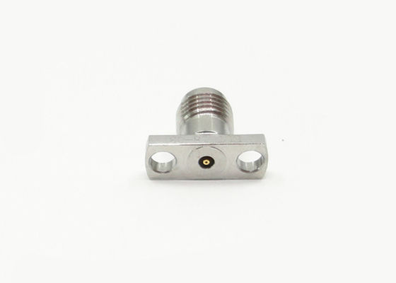 2.92 Type Female 2 Hole Flange Mount Connector Millimeter Wave Connector
