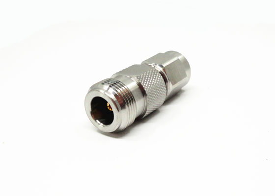 Stainless Steel 11GHz N Female To Tnc Male Adapter Straight