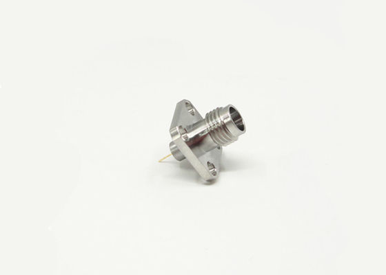 Nickel Plated 2.92mm RF Connector Millimeter Wave Connectors Female
