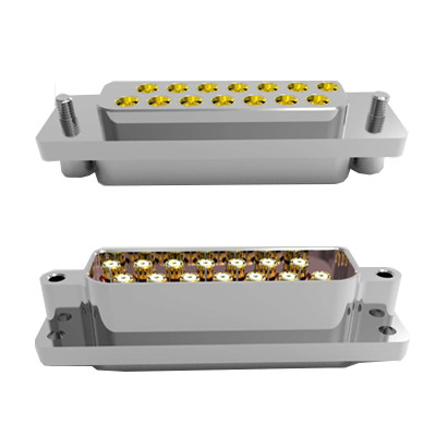 Rectangular SMA/SMP RF Integrated Connector For Cable