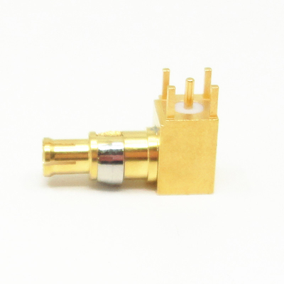 Panel/PCB Mount MCX Male Connector Pluggable RF Solder Connector