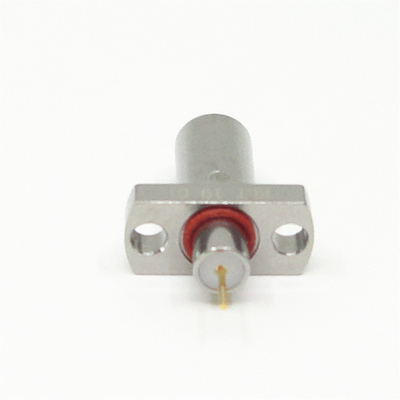 Straight Flange Mount RF Coaxial Connector SBMA Plug Straight