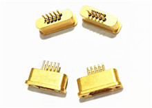 Micro Rectangle MDM D Sub 9 Pins Connector Hermetic Sockets