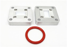 Waveguide Sealing Window Heat Insulation Components For BJ140 18GHz