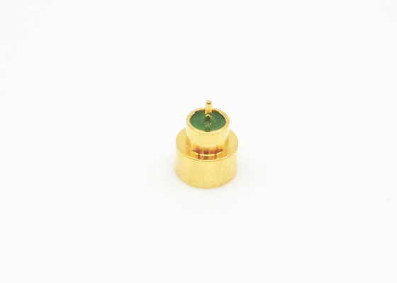 40GHz SMP Male RF Coaxial Limited Detent Connector Gold Plated