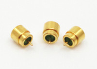 Hermetically Sealed Mini CSMP RF Connector Solder Mount Male Coaxial Connector