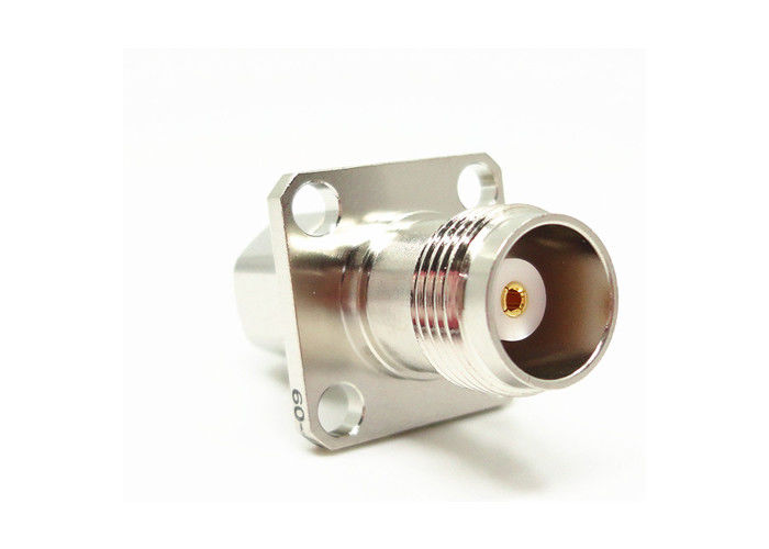 Female Bulkhead Mini TNC Connector , TNC Panel Mount Connectors