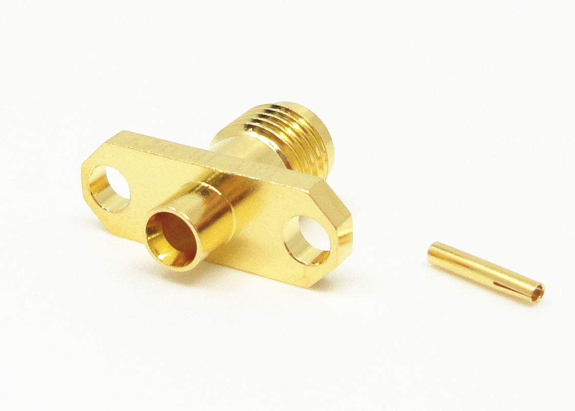 Othmro 1 Piece Gold Plated SMA Female to MCX Male Coaxial RF Adapter Connector