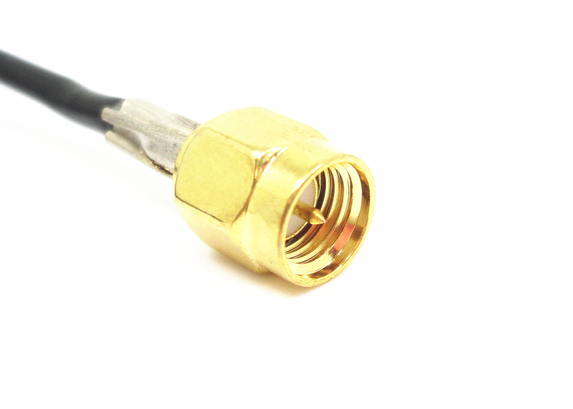 Rg174 U Rf Cable Assemblies Sma Male Right Angle Rf Coaxial Connector Rg174 U Rf Cable Assemblies Sma Male Right Angle Rf Coaxial Connector