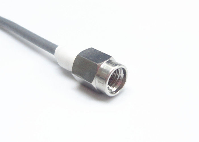 Precision Male Coaxial Cable Fittings / 506G SSMA Custom Coax Cable