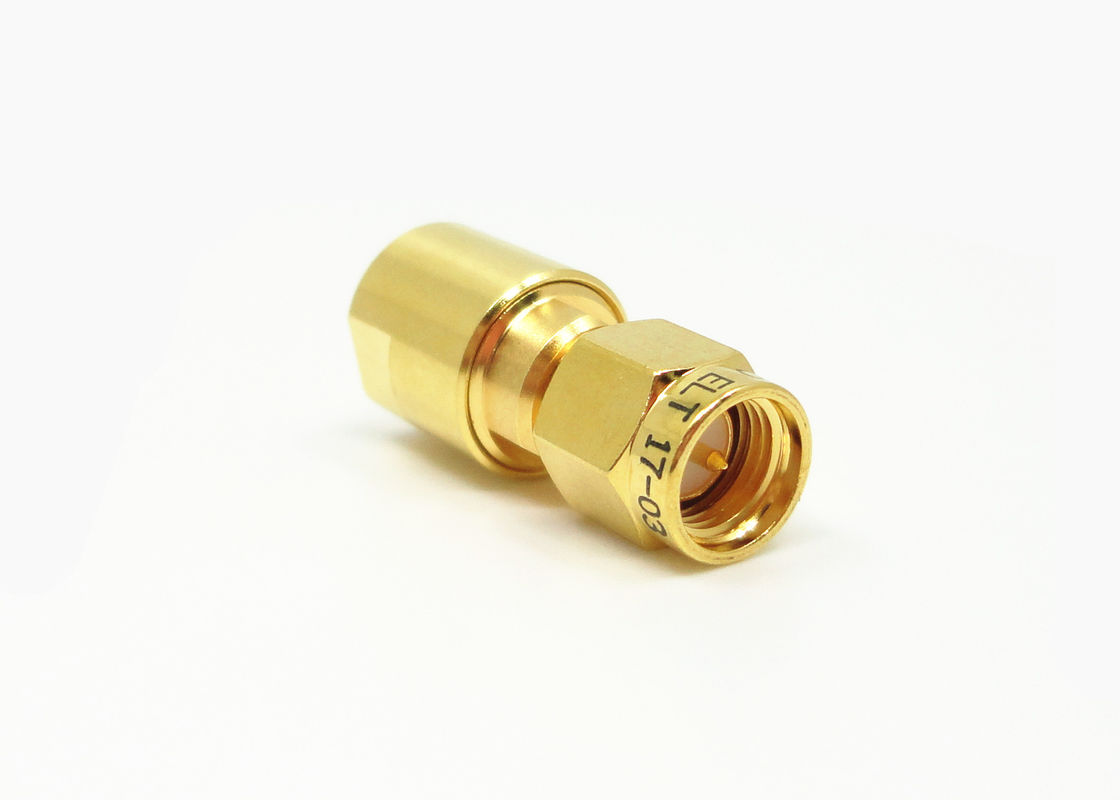 Mini Size Brass Male SMA RF Connector For LMR200 MF147B CXN3449 Cable