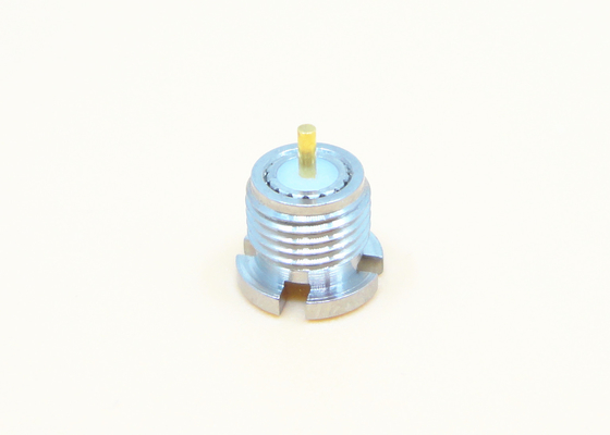 Male Bulkhead Stainless Steel Full Detent SMP RF Connector φ0.7 Termination Connector