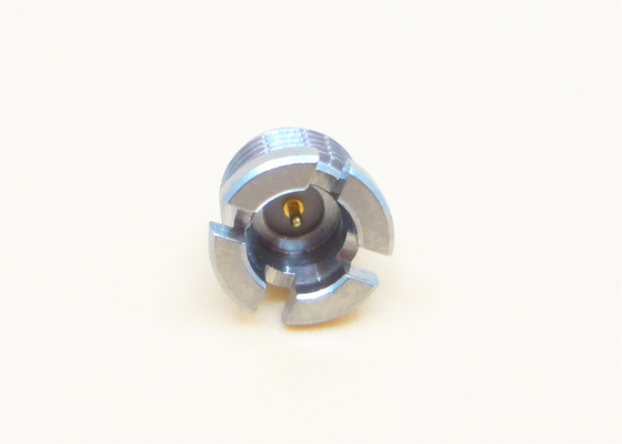 Male Bulkhead Stainless Steel Full Detent SMP RF Connector φ0.7 Termination Connector