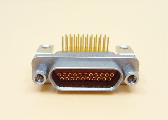 Right Angle J30J Series Connector Micro-D / D-Subminature 21 Pins MDM Connector For PCB