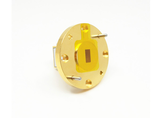 WR22 BJ400 To 2.4mm Female Waveguide To Coax Adapter 32.9GHz~50GHz 2.4/BJ400-KF
