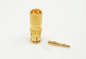 Straight Female SMP Rf Coaxial Connector / High Precision Rf Cable Connector