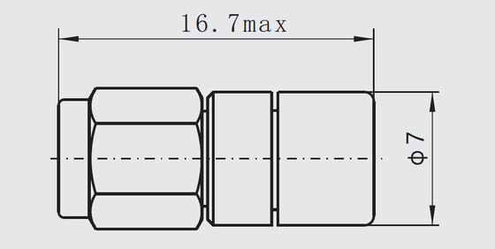 1W DC-18 GHz SSMA-Male RF Load Termination Low PIM Power