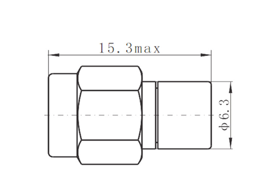 0.5 Watts DC - 40GHz RF Termination Load K2.92mm Male Chip Resistor