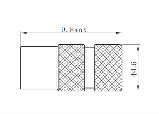 Chip Resistor RF Matched Load Termination with SMP Male Connector DC - 40GHz