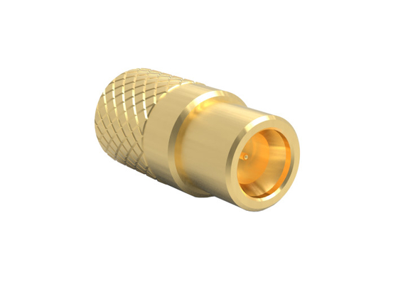 Mini SMP Male Termination RF Coaxial Connector Gold Smooth Bore 1.4 VSWR