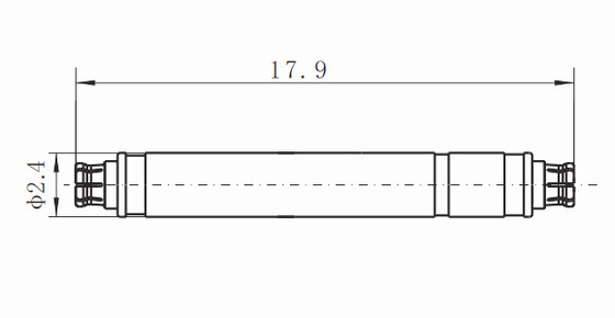 CSMP Female to Female RF Coaxial Connector In Series Adapter 17.9mm