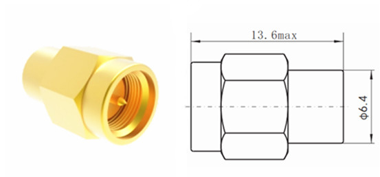 50Ohm SMA Male RF Matched Load/Termination DC-18GHz 1 Watt Power