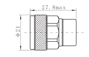 N Male Plug Termination Load 1watt Low Power DC to 18GHz 1.2 VSWR