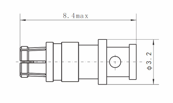 SSMP Female RF Connector for CXN3657 / MF151A Cable Full Detent