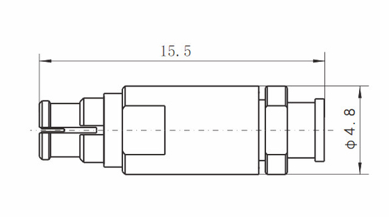 Female SMP RF Connector for Straight Cable 50Ohm